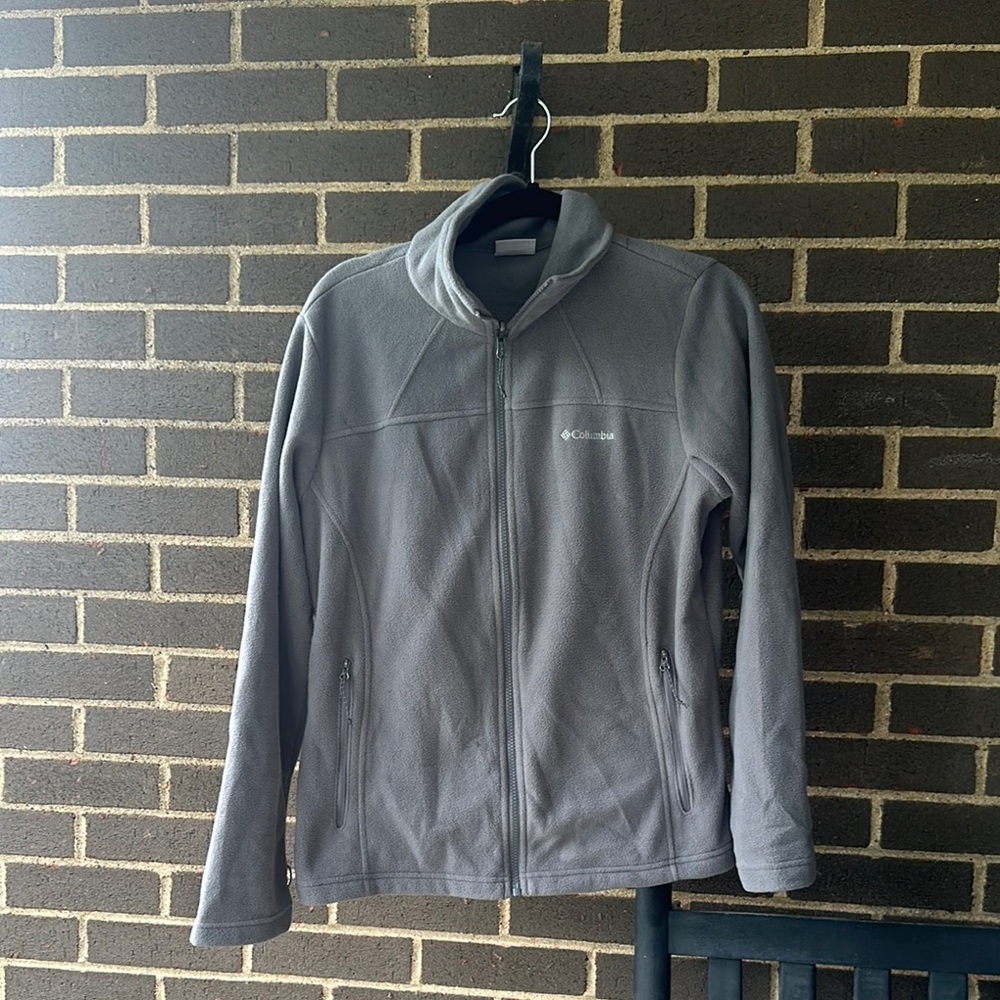 Columbia Gray Fleece Jacket